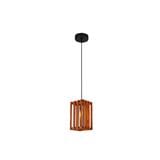 BRIGHT OBJECTIVE PENDANT LAMP 16591/1 120CM BROWN
