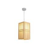 BRIGHT OBJECTIVE PENDANT LAMP 16878 120CM BROWN WHITE