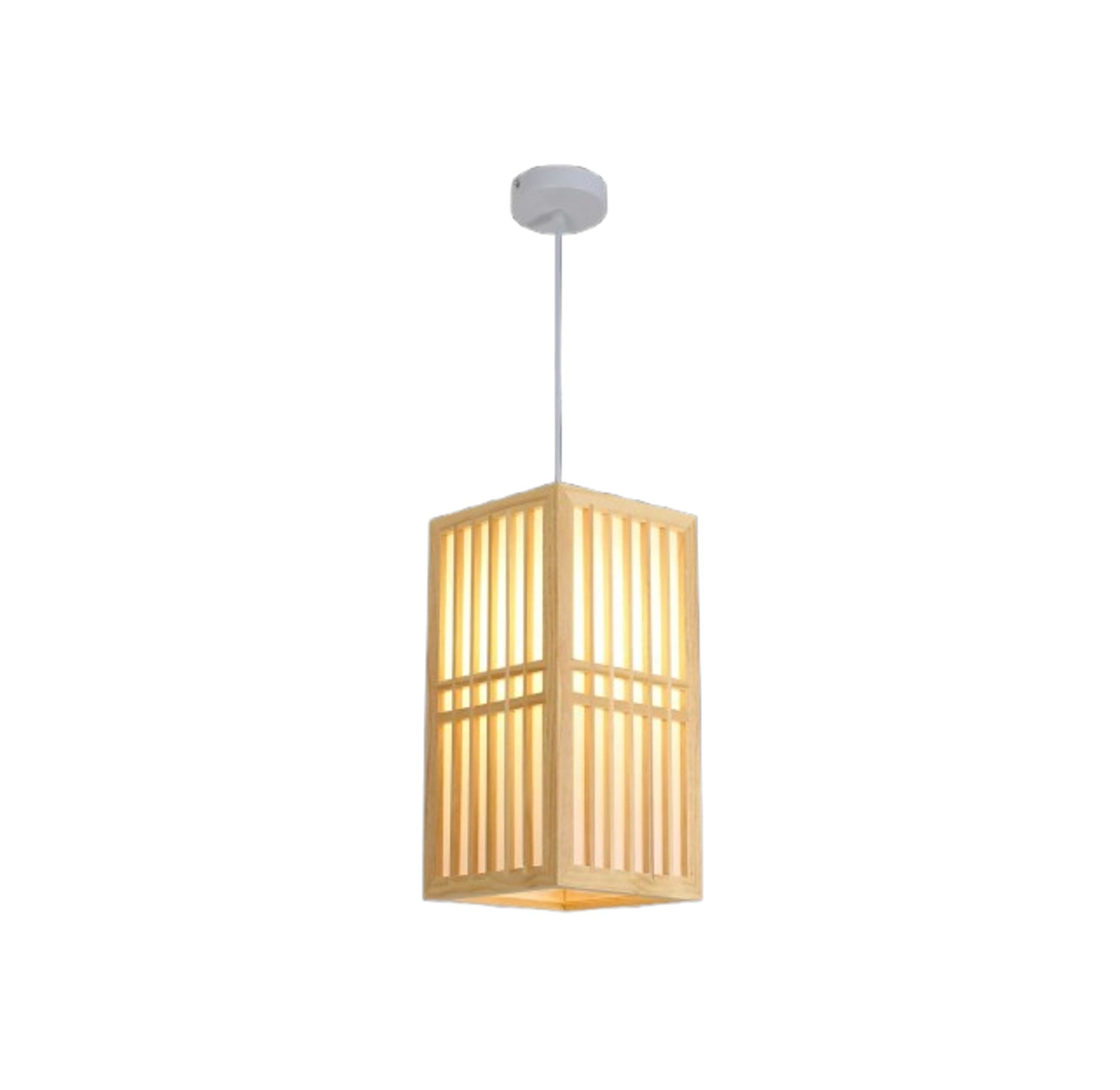 BRIGHT OBJECTIVE PENDANT LAMP 16878 120CM BROWN WHITE