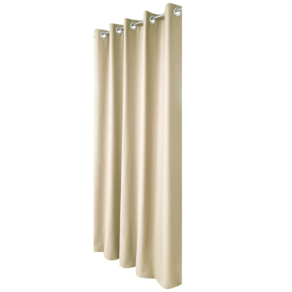 HOME LIVING STYLE CURTAIN EYELET JADEA 180X250CM BROWN