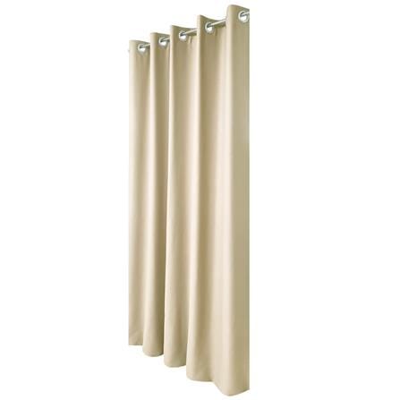 HOME LIVING STYLE CURTAIN EYELET JADEA 180X250CM BROWN