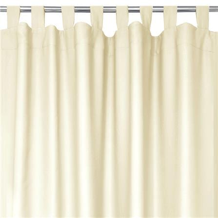 HOME LIVING STYLE CURTAIN TAB TOP JADEA 150X220CM CREAM