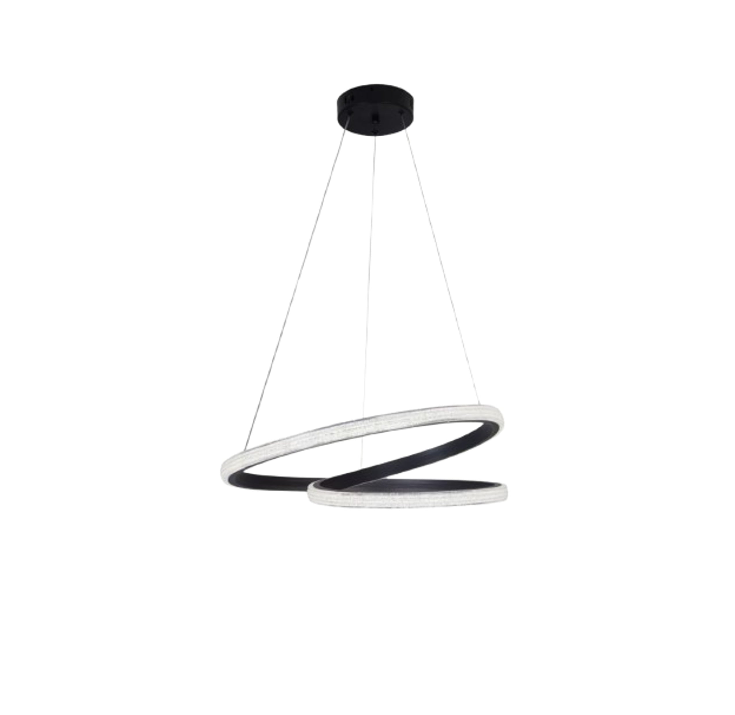 BRIGHT OBJECTIVE PENDANT LAMP 17625/BK 100CM BLACK 3-COLOR