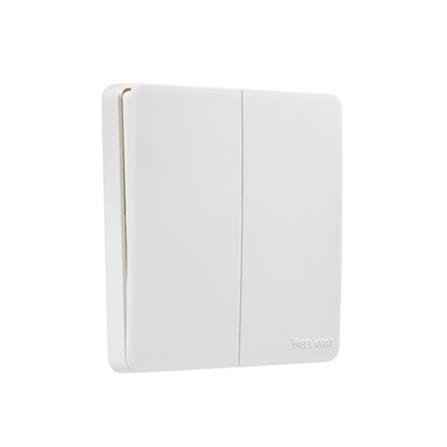 SELAMAT 2 GANG 1 WAY SWITCH MQ5102J-1W WHITE