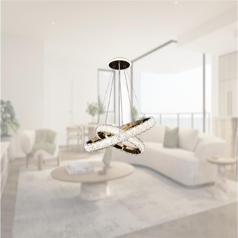 BRIGHT OBJECTIVE PENDANT LAMP 16837/2 120CM GOLD 3-COLOR