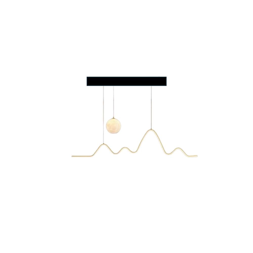 BRIGHT OBJECTIVE PENDANT LAMP 16002-GD GOLD,BLACK 3-COLOR