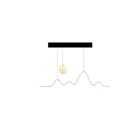 BRIGHT OBJECTIVE PENDANT LAMP 16002-GD GOLD,BLACK 3-COLOR