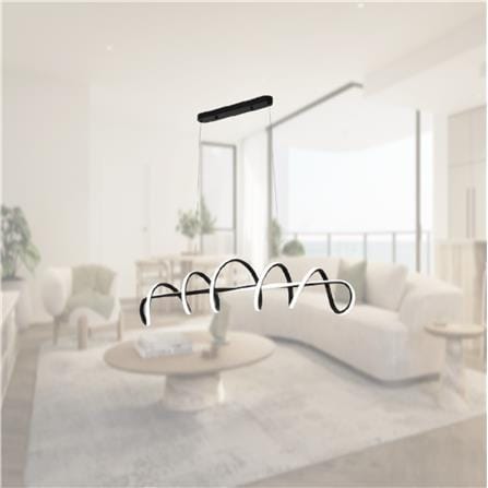 BRIGHT OBJECTIVE PENDANT LAMP 17082 120CM BLACK 3-COLOR