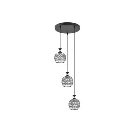 BRIGHT OBJECTIVE PENDANT LAMP 17502/3R 120CM BLACK