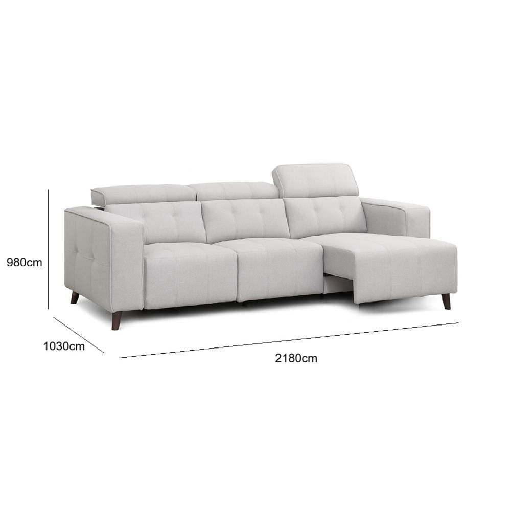 SOFA 3 SEATERS EDSD5719 SUMMER WHITE