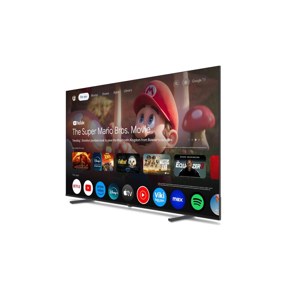 PHILIPS 75PQT8530/68 75-INCH 4K UHD QLED GOOGLE TV DOLBY VISION DOLBY ATMOS