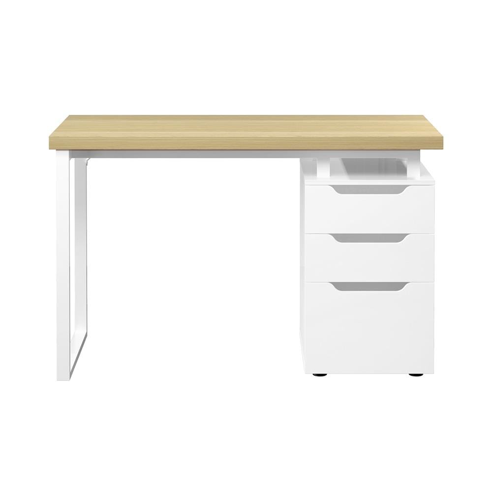 WORKING DESK FURDINI LUSTER CT-3671 120CM LIGHT OAK