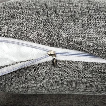 HLS CUSHION COOPER 18X18INCH GRAY