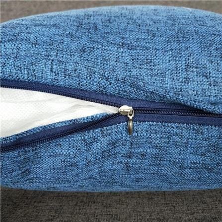 HLS CUSHION COOPER 18X18INCH BLUE