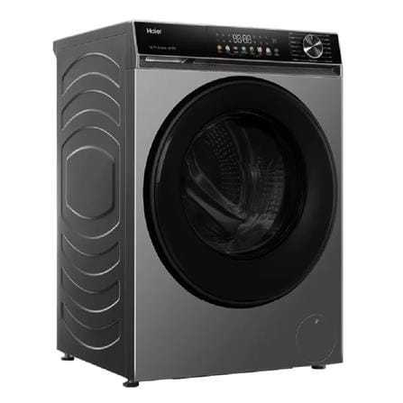 HAIER FRONT LOAD WASHING MACHINE & DRYER HWD120-BP12357S8 12/7G GREY