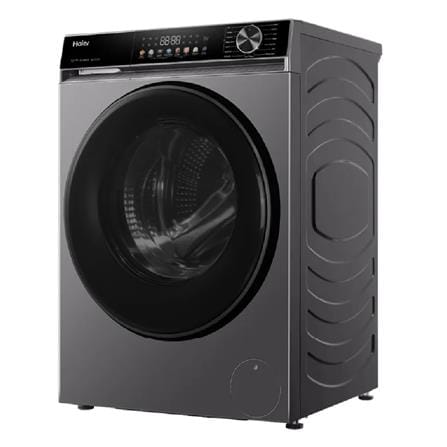 HAIER FRONT LOAD WASHING MACHINE & DRYER HWD120-BP12357S8 12/7G GREY