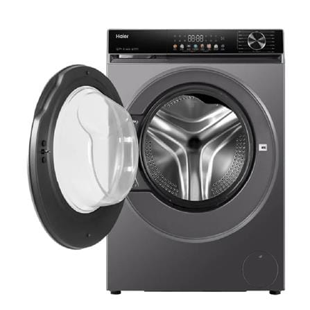 HAIER FRONT LOAD WASHING MACHINE & DRYER HWD120-BP12357S8 12/7G GREY