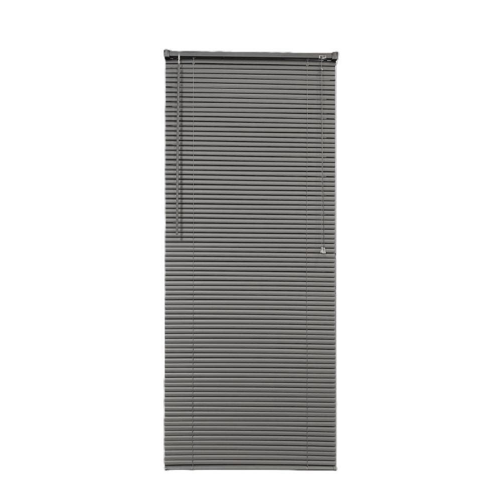 HOME LIVING STYLE VENETIAN BLIND PVC 6X6FT DARK GRAY