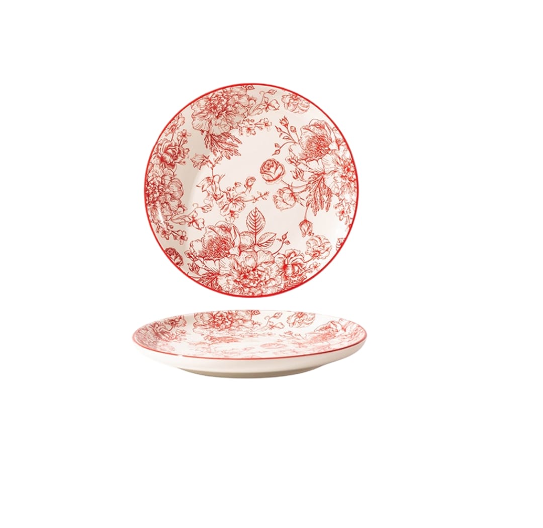 BEST WISHES CERAMIC TABLEWARE GIFT SET 4 BOWL + 2 PLATE