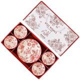BEST WISHES CERAMIC TABLEWARE GIFT SET 4 BOWL + 2 PLATE