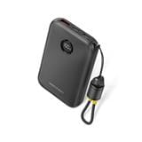 VENTION POWERBANK 10000mAh WITH BUILD-IN USB-C 22.5W BLACK FKAB0-C-TY