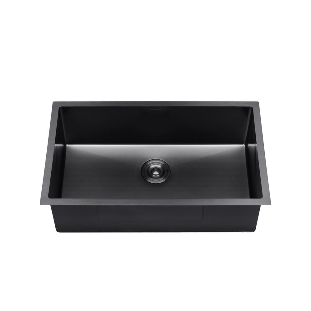 SORENTO BUILT-IN HONEYCOMB KITCHEN SINK SRTKS6247-BL 75CM 1BOWL STAINLESS STEEL WITH PULL OUT MIXER TAP SRTKT71SS-BL