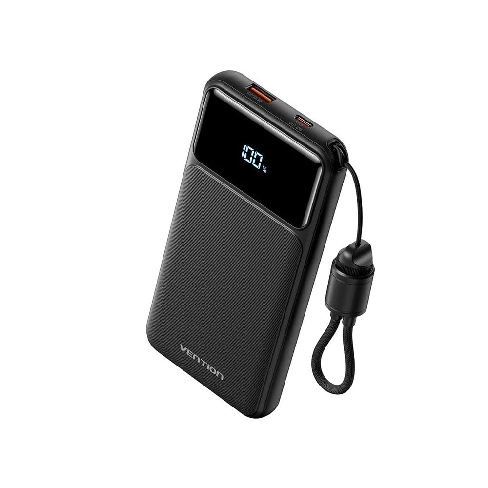 VENTION POWERBANK 10000mAh FAST CHARGE BLACK XGYB0-39-TY