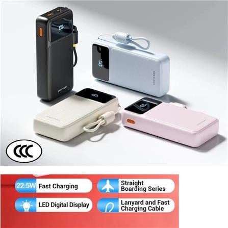 VENTION POWERBANK 10000mAh FAST CHARGE BLACK XGYB0-39-TY
