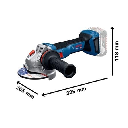 BOSCH 4" 18V CORDLESS GRINDER GWS18V-11S (VARIABLE SPEED) [SOLO]
