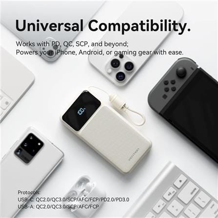VENTION POWERBANK 20000mAh FAST CHARGE BLACK XGYB0-40-TY