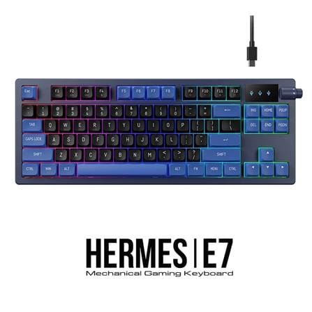 GAMDIAS MECHANICAL CAMING KEYBOARD HERMES E7