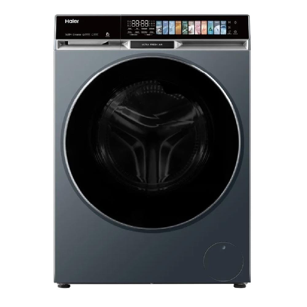 HAIER WASHING MACHINE & DRYER HWD140-BPD14387GNU1 14/8KG GREY