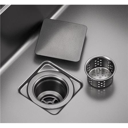 LIVINOX MULTIFUNCTIONAL NANO LAVA SINK LWS-7652VB STAINLESS STEEL 304 GUN METAL 76CM