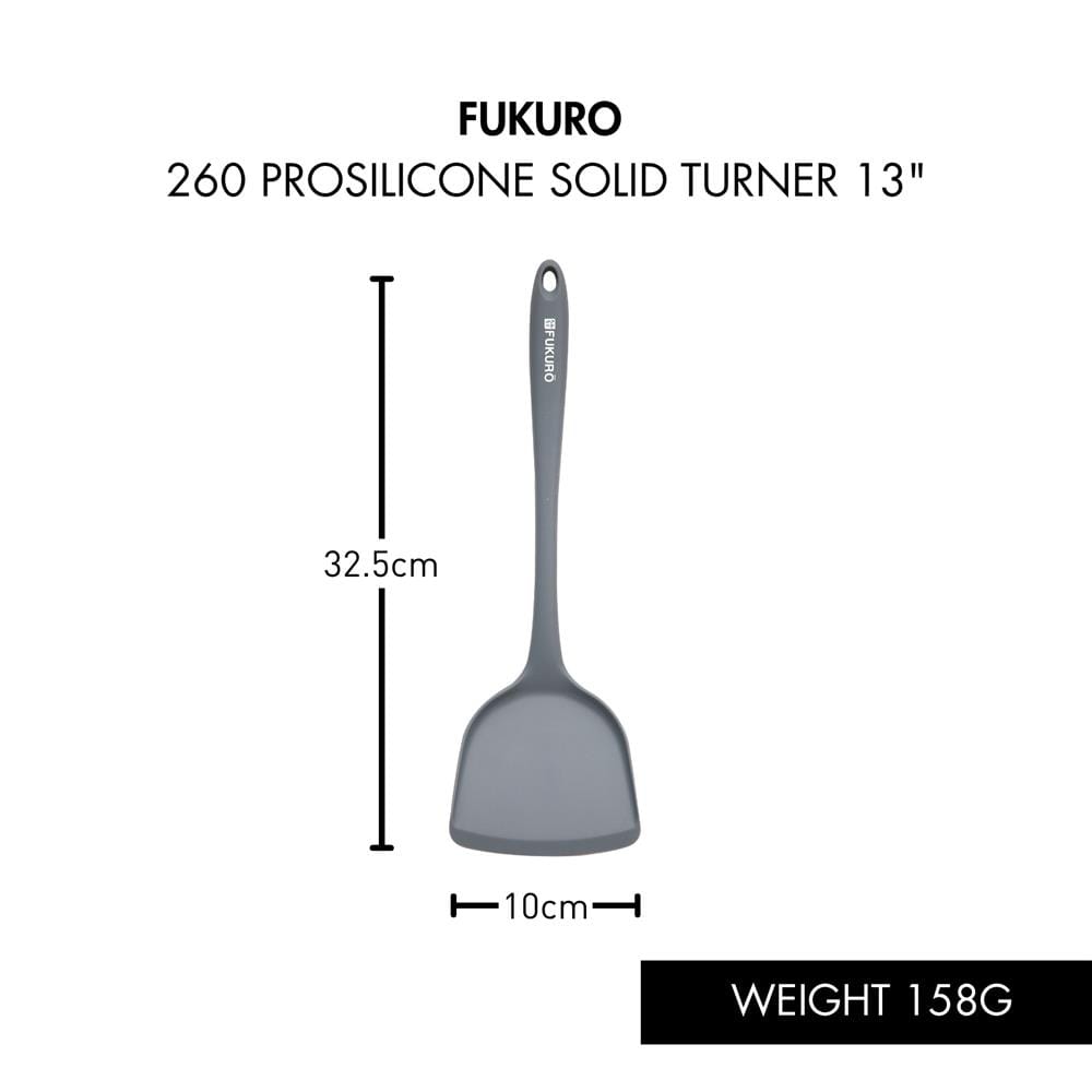 FUKURO ISHI MARBLE WOK PAN 28CM WITH GLASS LID+ PROSILICONE TURNER SET