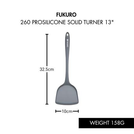 FUKURO ISHI MARBLE WOK PAN 28CM WITH GLASS LID+ PROSILICONE TURNER SET
