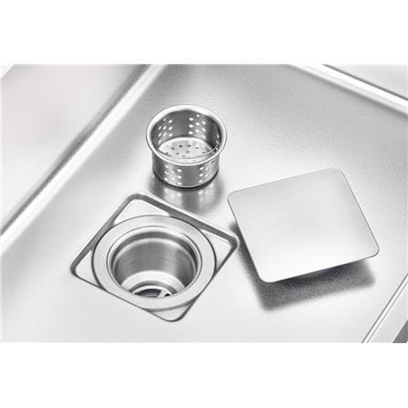 LIVINOX MULTIFUNCTIONAL NANO LAVA SINK LWS-6452VS STAINLESS STEEL 304 SILVER 64CM