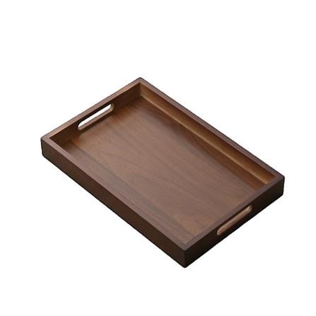 COSSY PLUS DARK BROWN BAMBOO SERVING TRAY 38CM - RECTANGULAR