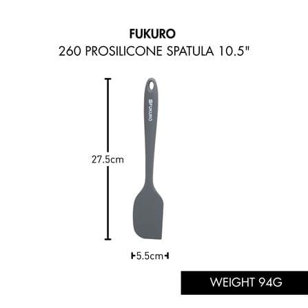 FUKURO ISHI MARBLE DEEP FRY PAN 28CM SET WITH GLASS LID + SILICONE SPATULA