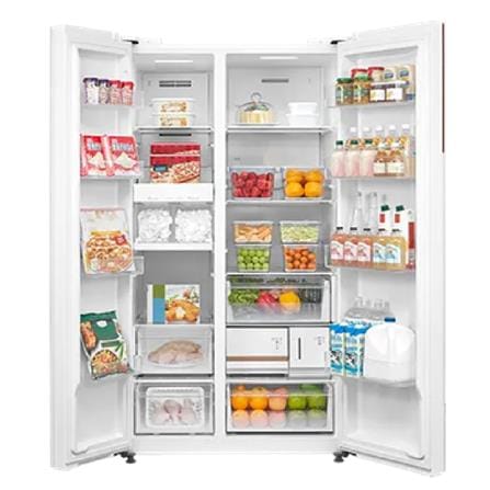 TOSHIBA SIDE BY SIDE REFRIGERATOR GR-RS905WIA-PGY(67) 820L FUJI WHITE