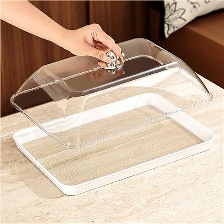 COSSY PLUS  RECTANGULAR CAKE TRAY WITH LID 36CM