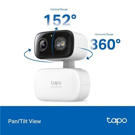TP-LINK INDOOR/OUTDOOR WIFI HOME SECURITY CAMERA C216 WHITE