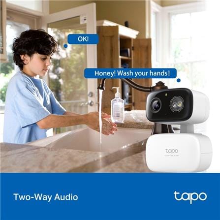 TP-LINK INDOOR/OUTDOOR WIFI HOME SECURITY CAMERA C216 WHITE