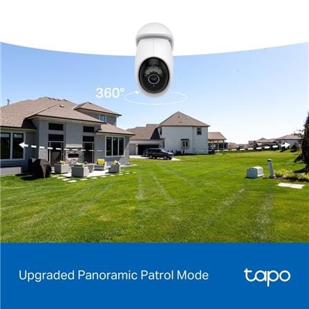 TP-LINK OUTDOOR PAN/TILT WIFI HOME SECURITY CAMERA C560WS WHITE
