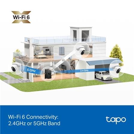TP-LINK OUTDOOR PAN/TILT WIFI HOME SECURITY CAMERA C560WS WHITE