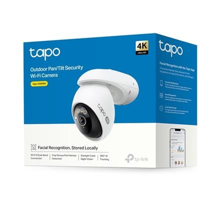 TP-LINK OUTDOOR PAN/TILT WIFI HOME SECURITY CAMERA C560WS WHITE