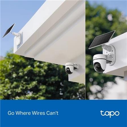 TP-LINK SOLAR POWERED PAN/TILT SECURITY CAMERA KIT C630 WHITE