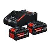 BOSCH 18V 8.0Ah EXPERT BATTERY KIT EXBA18V-80 (2 BATTERIES + 1 CHARGER)