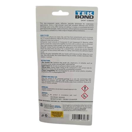 TEKBOND SUPER EPOXY UNDERWATER PUTTY 57G