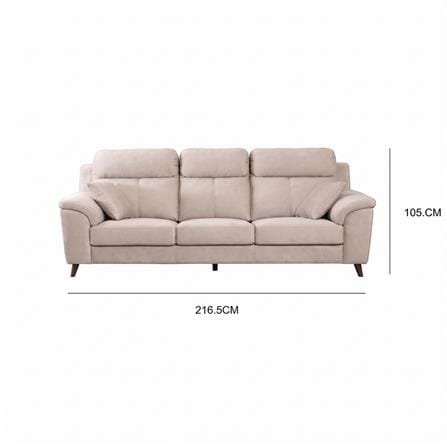 SOFA 3 SEATERS EDSD5718 WLN003 WALNUT