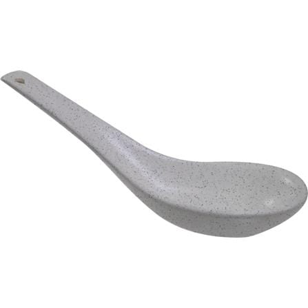 CLAYTAN FUSION CHINESE SPOON 13CM SPECKLE IVORY